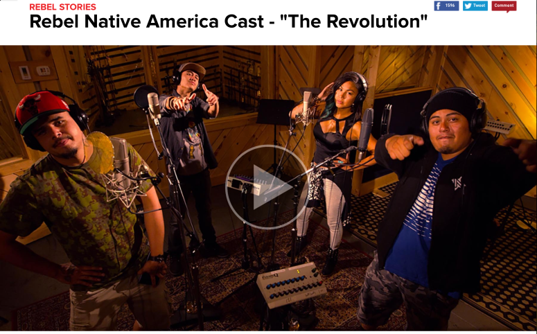 Revolution by Frank Waln, Inez Jasper, Nataanii Means, and Mike Cliff
